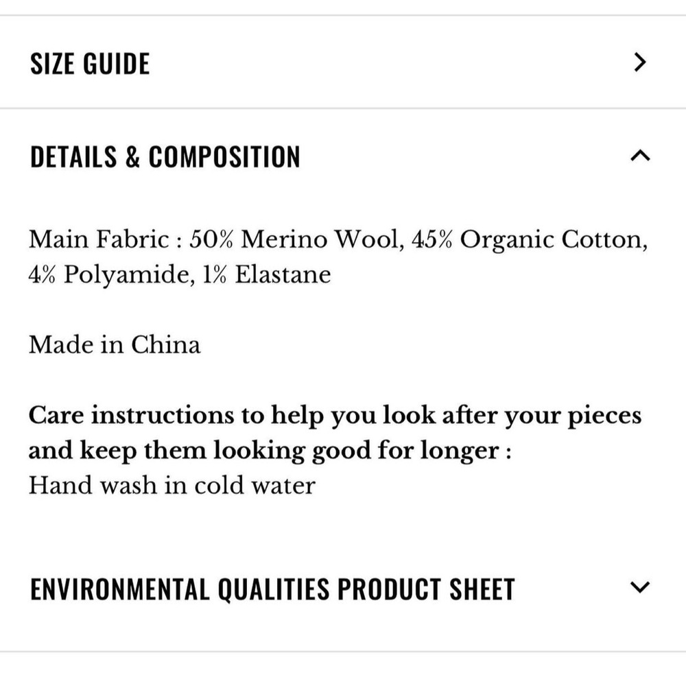 NWT Sezane Noely Dark Blue Navy Cardigan Gilet Women's Nathael Jacket M - Picture 8 of 8